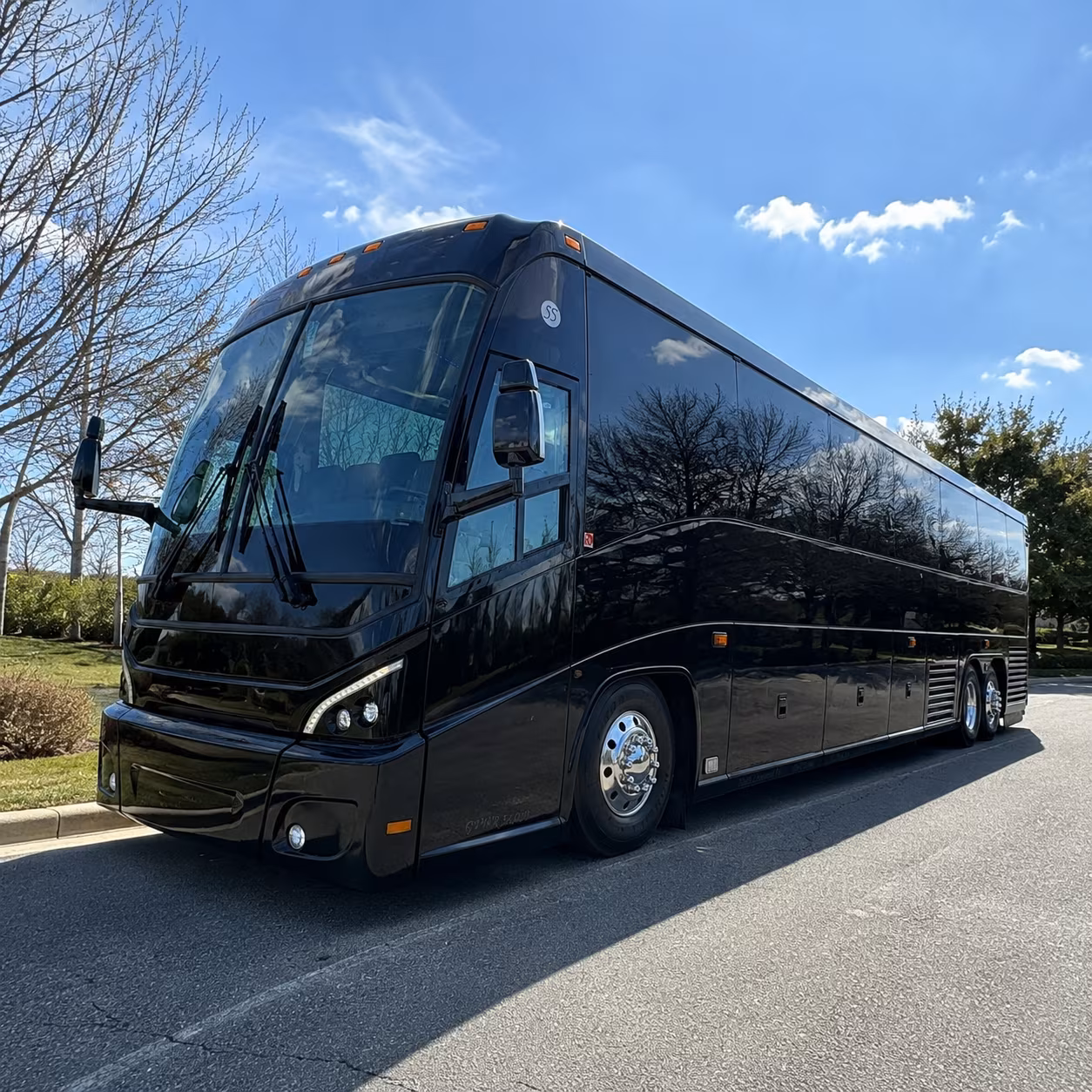 bus rental options for montgomery trips