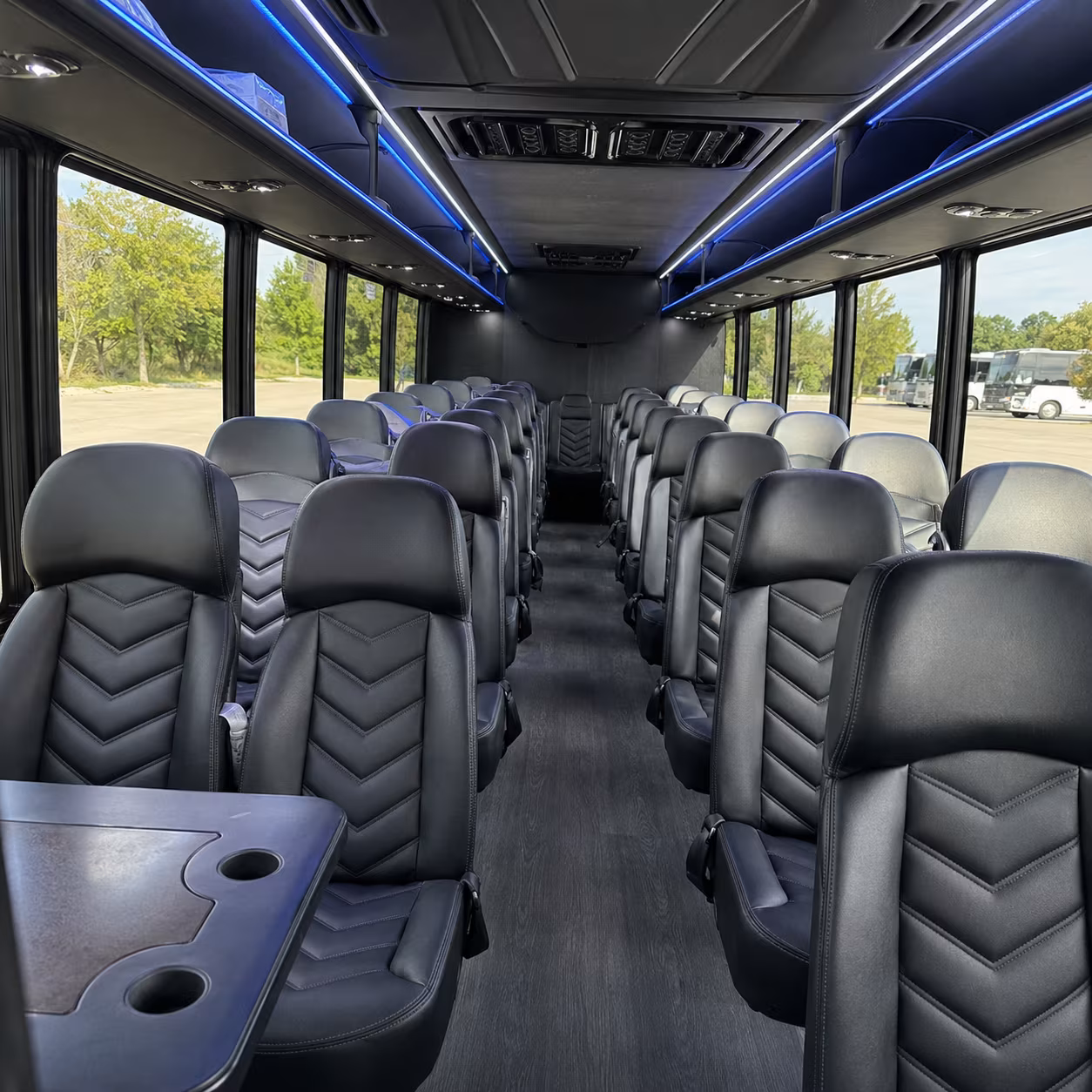 montgomery airport transportation onboard seating