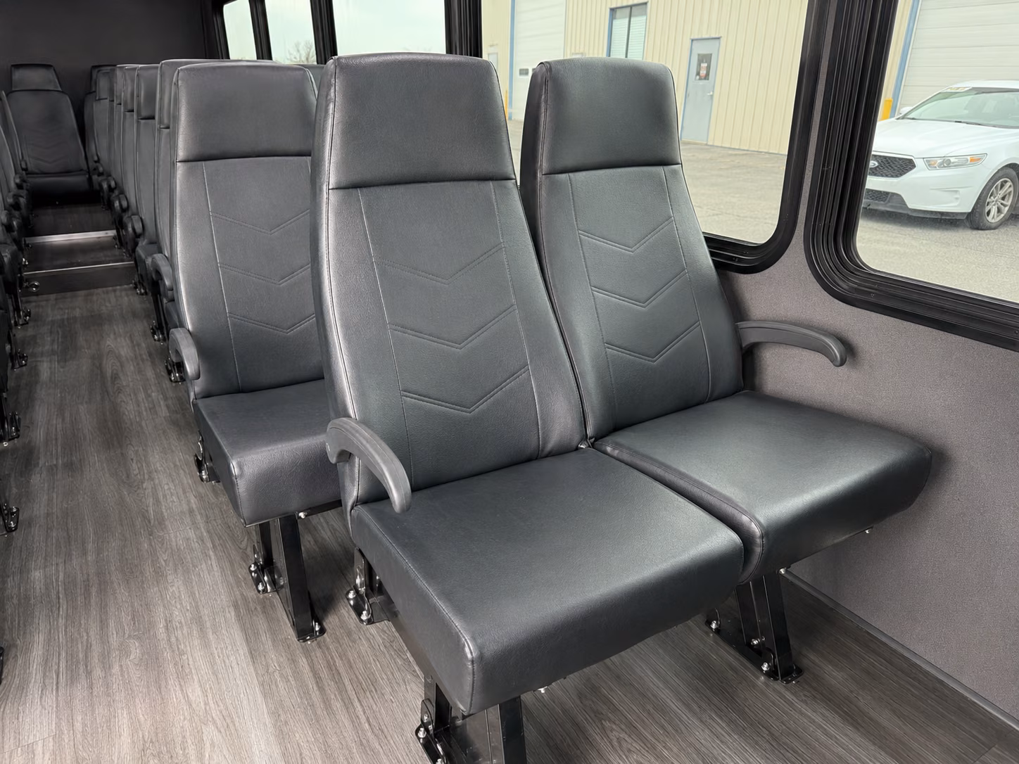 montgomery private event transportation onboard seating