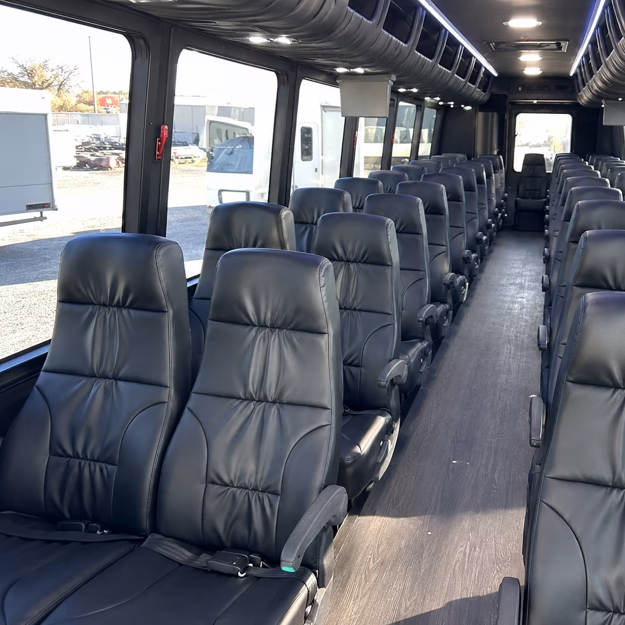 montgomery school event transportation onboard seating