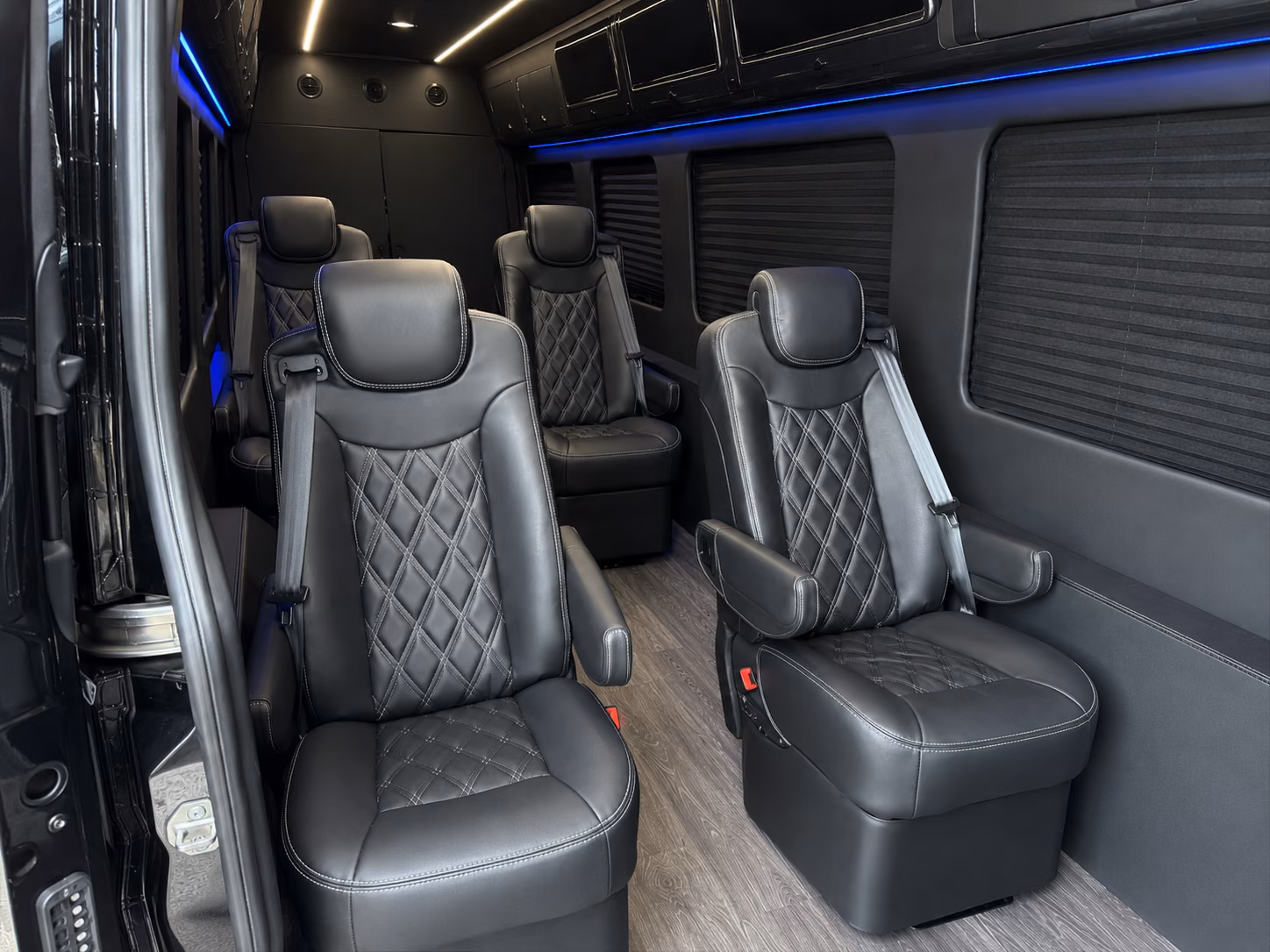 montgomery sporting event transportation onboard seating