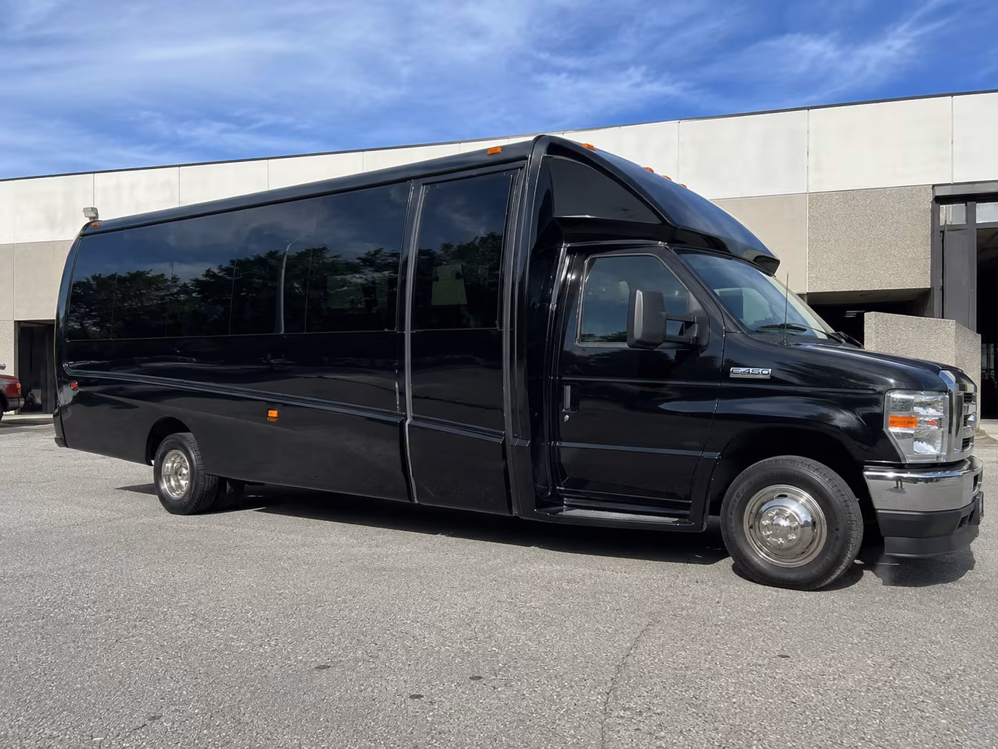 shuttle buses for weekly worship services in montgomery