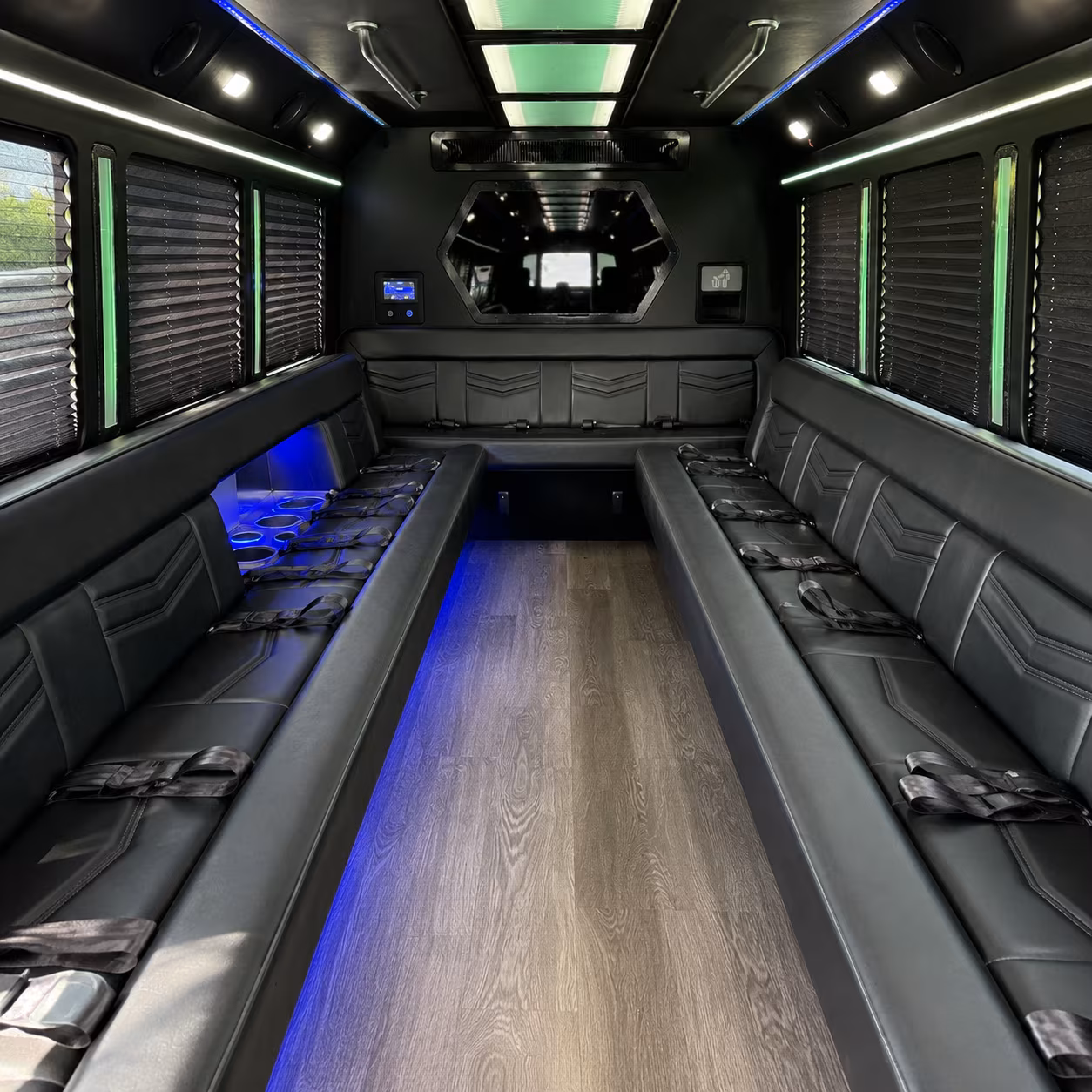 wedding party bus rental